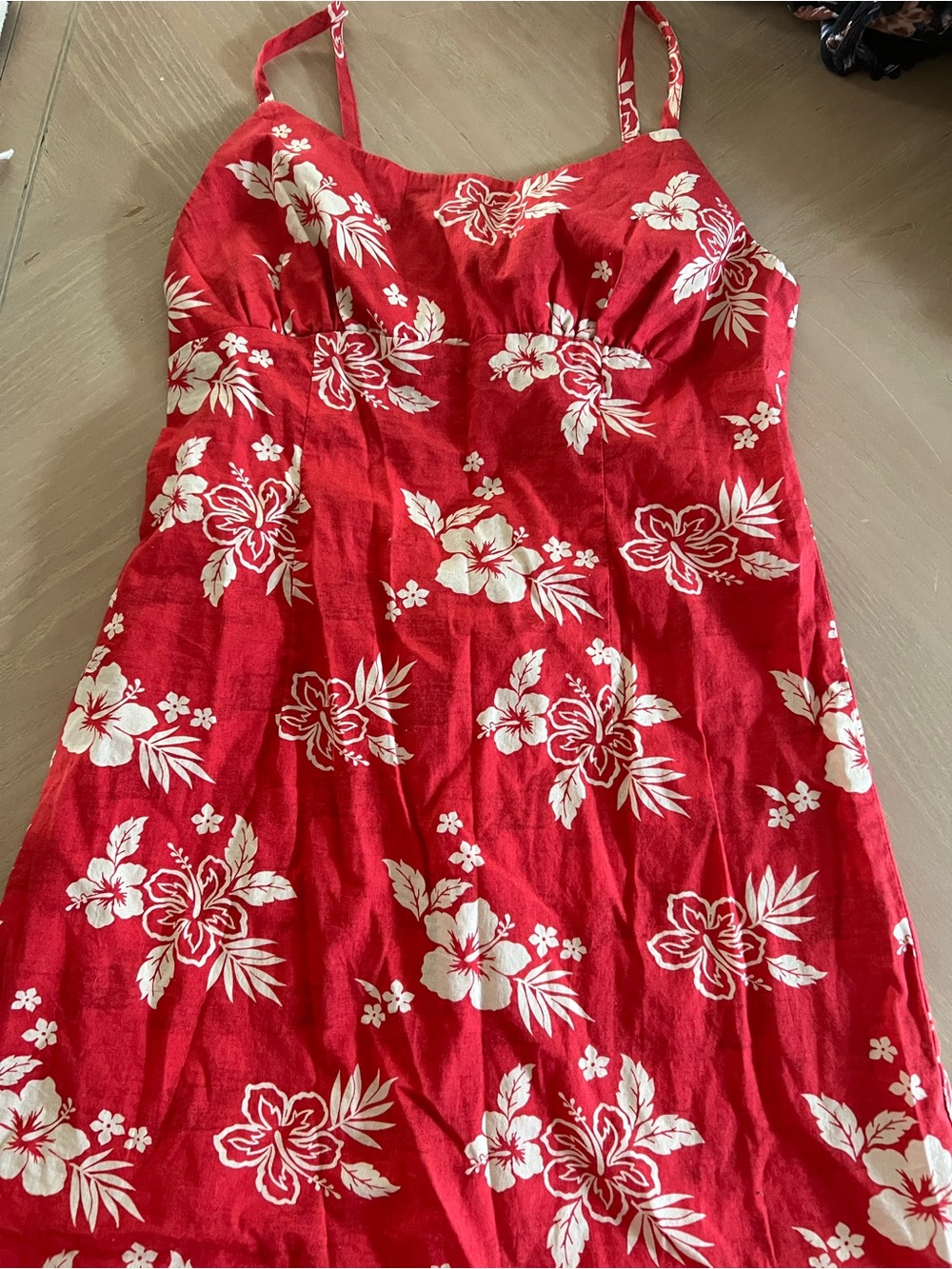 wild fable Red Floral Mini Dress